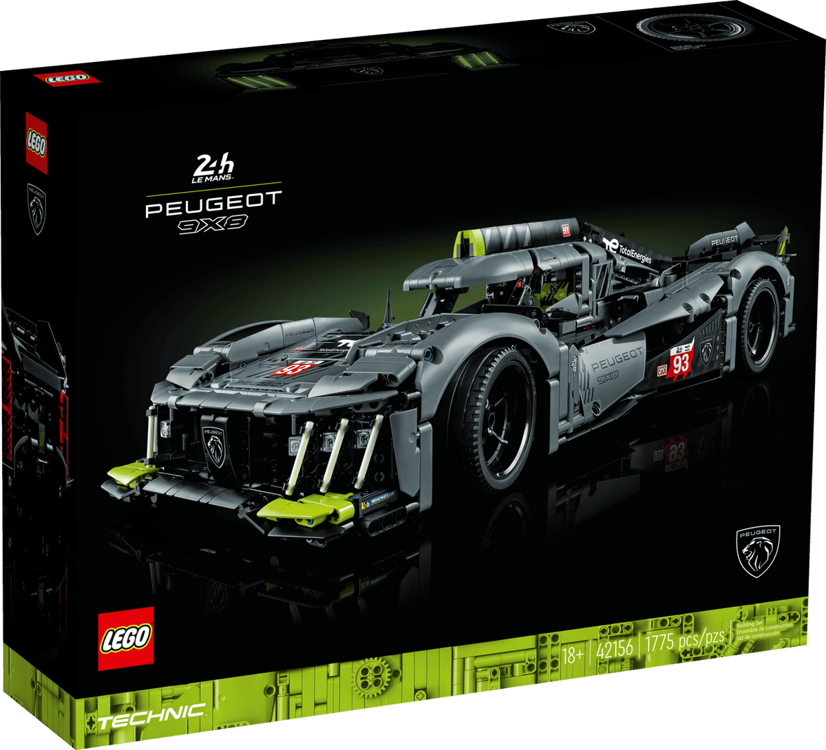 Peugeot 9x8 24H Le Mans Hybrid Hypercar- 1775 Pcs