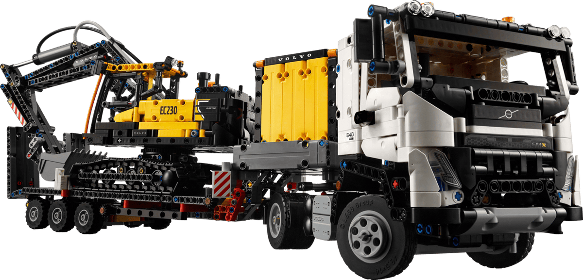Volvo FMX Truck & EC230 Electric Excavator- 2274 Pcs
