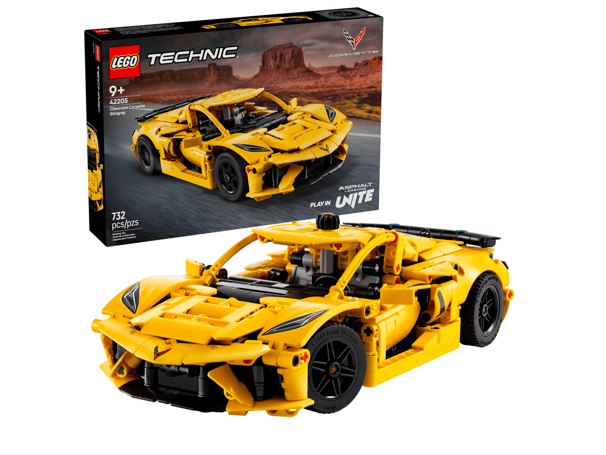 Chevrolet Corvette Stingray- 732 Pcs