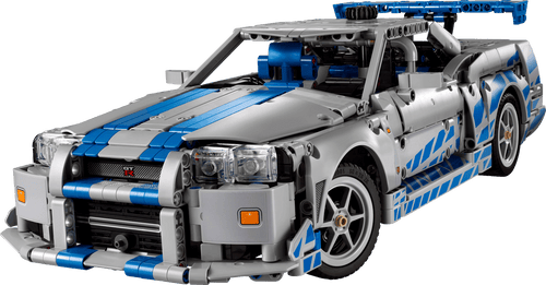 2 Fast 2 Furious Nissan Skyline GT-R (R34) Car- 1410 Pcs