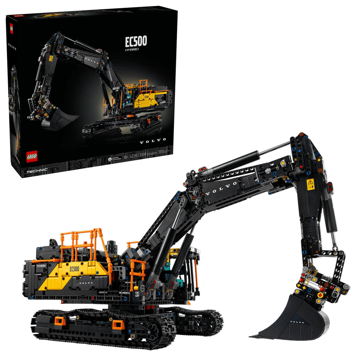 Volvo EC500 Hybrid Excavator- 2359 Pcs
