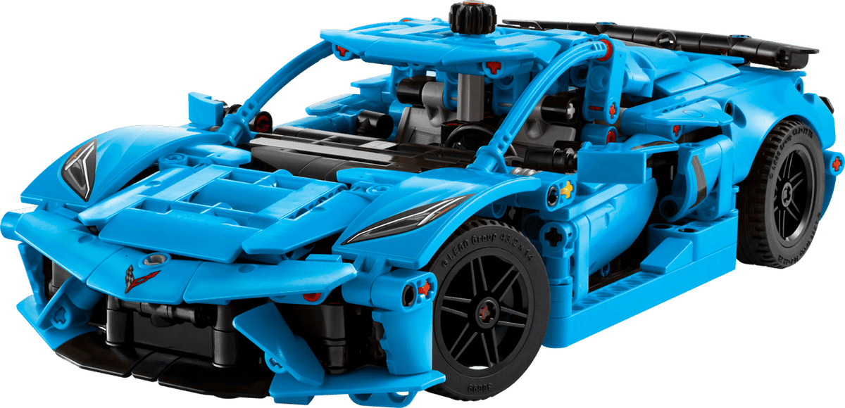 Chevrolet Corvette Stingray Blue- 732 Pcs