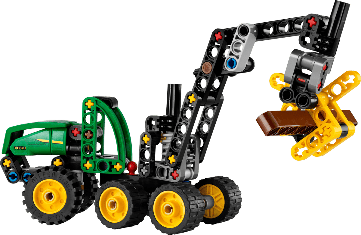 John Deere 1470H Wheeled Harvester- 117 Pcs