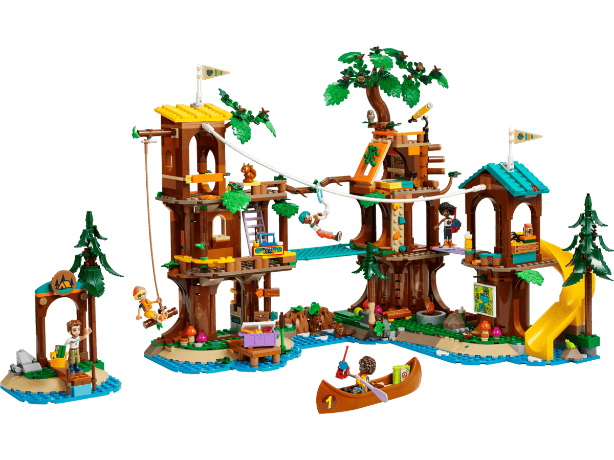 Adventure Camp Tree House- 1128 Pcs