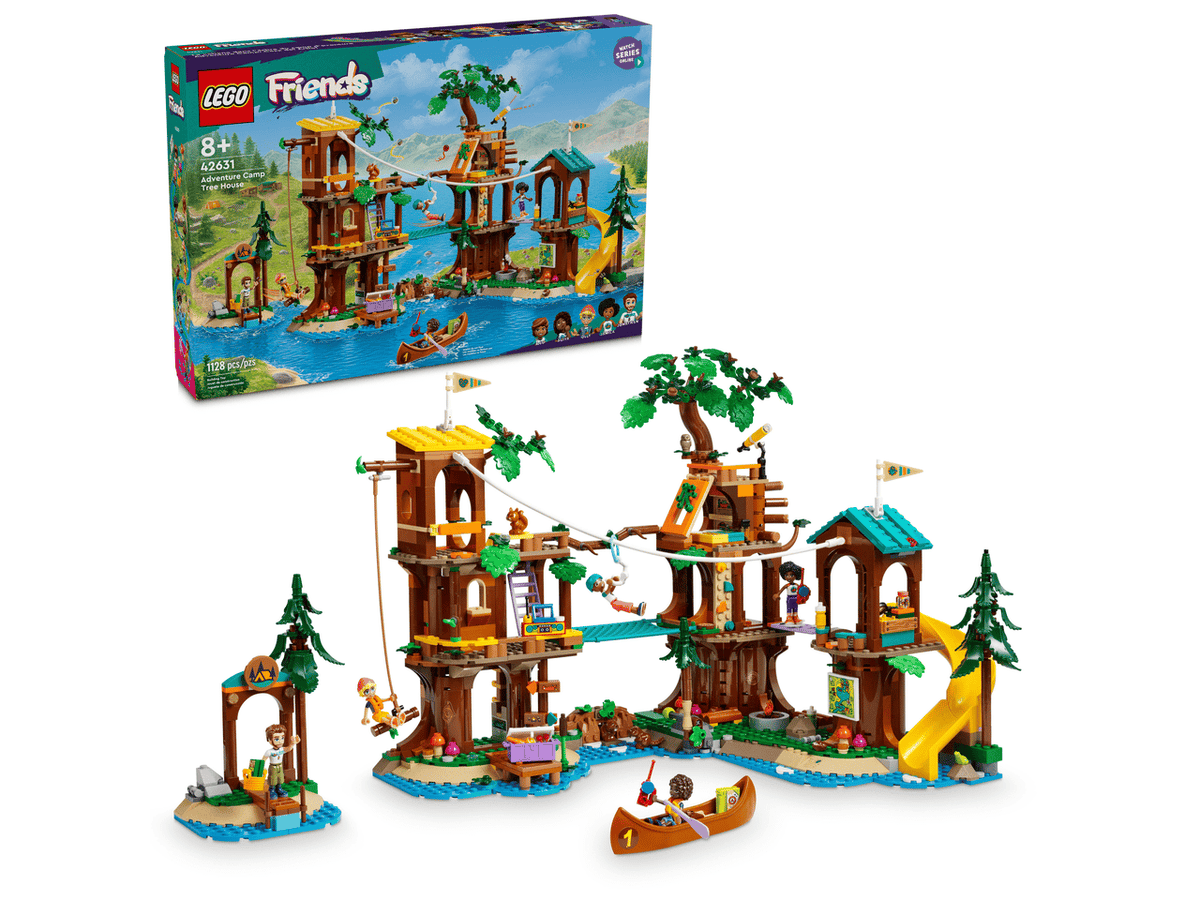 Adventure Camp Tree House- 1128 Pcs