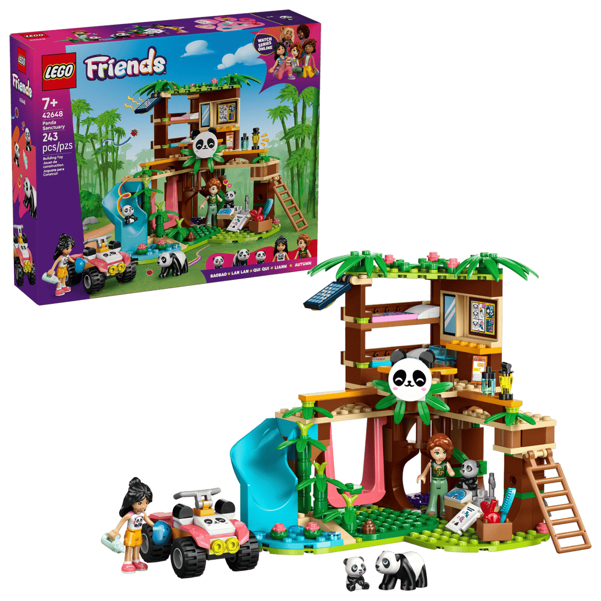 Panda Sanctuary Animal Care- 243 Pcs
