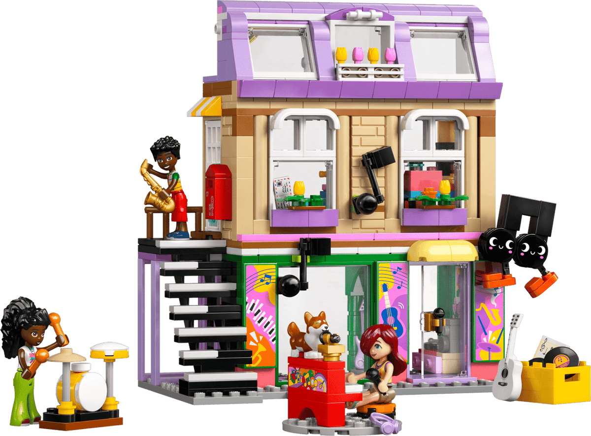 Music Store & Apartment- 483 Pcs