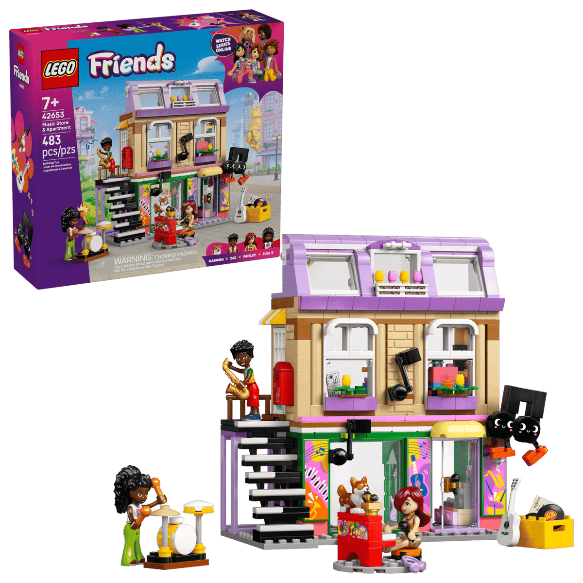 Music Store & Apartment- 483 Pcs