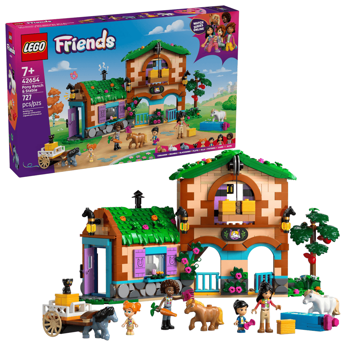 Pony Ranch & Stable- 727 Pcs