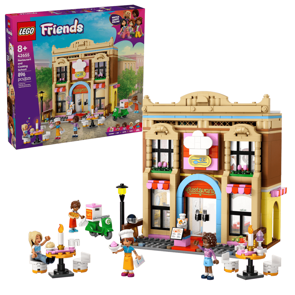 Restaurant and Cooking School- 896 Pcs