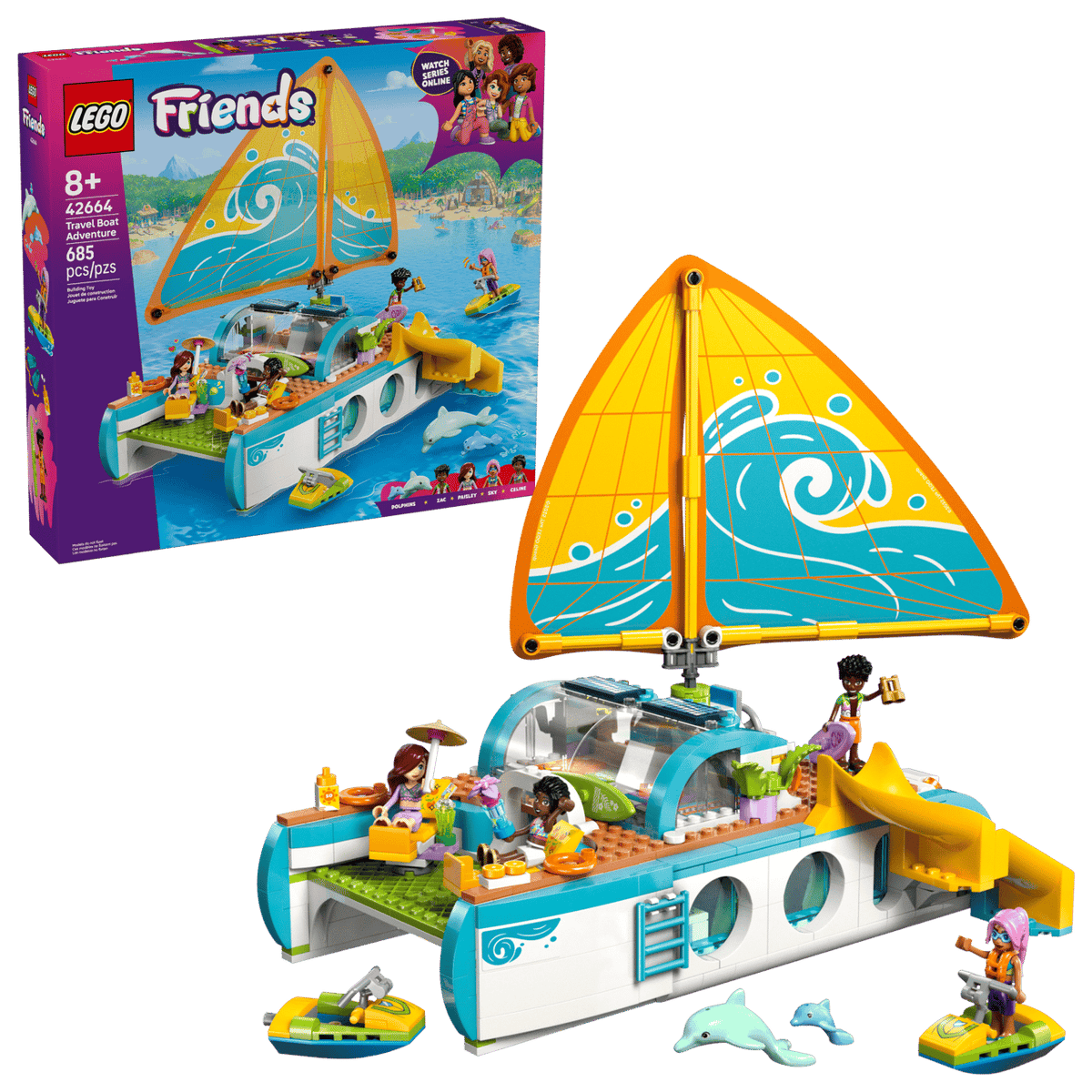 Travel Boat Adventure- 685 Pcs