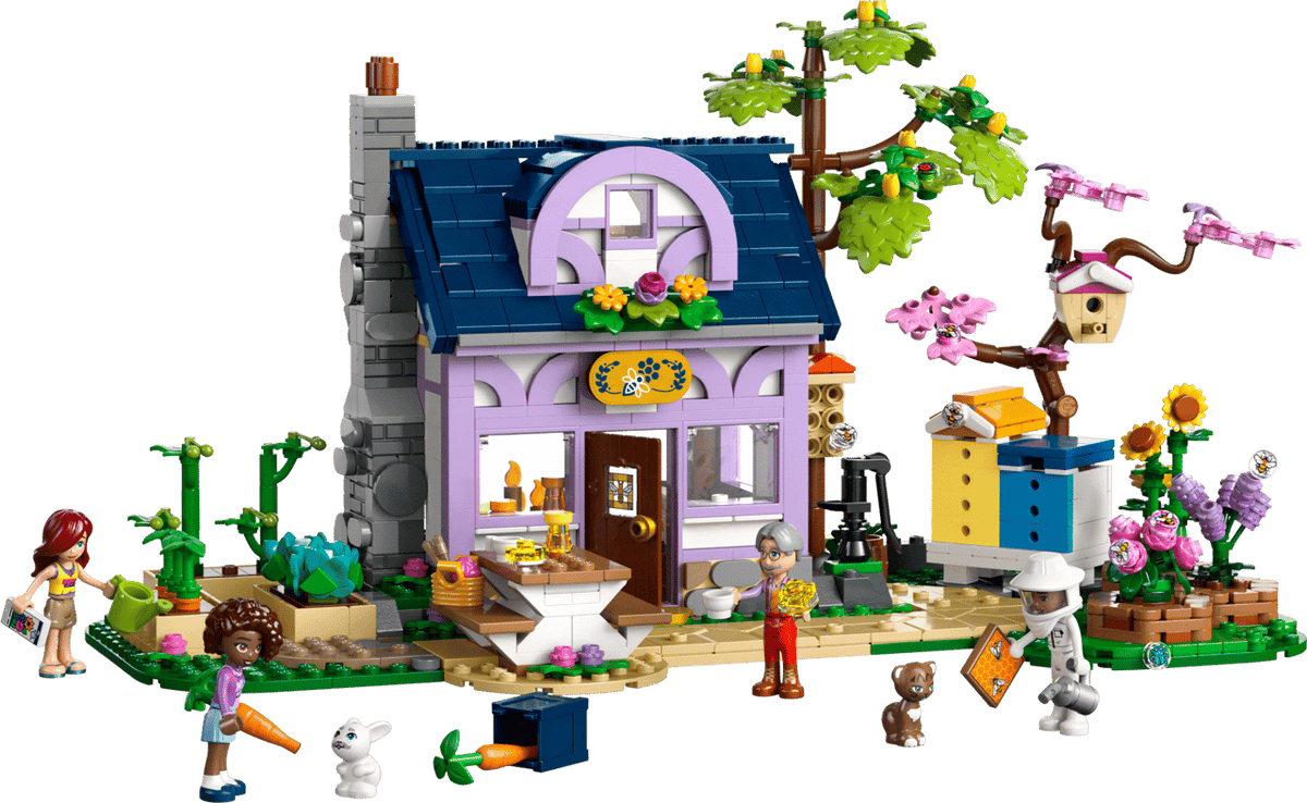 Beekeepers' House and Flower Garden- 1161 Pcs