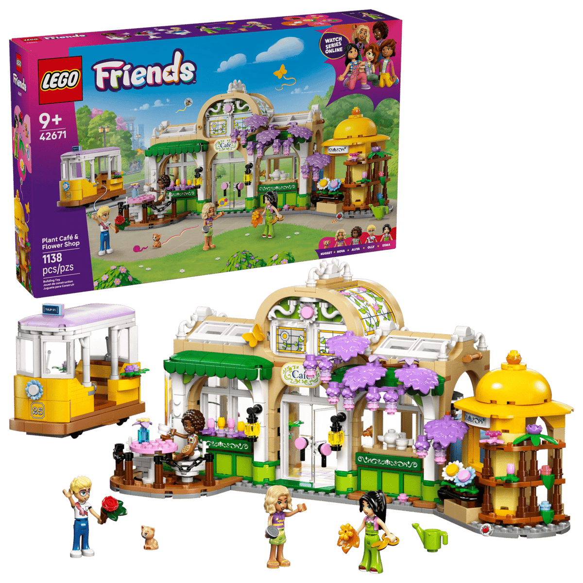 Plant Cafe & Flower Shop- 1138 Pcs