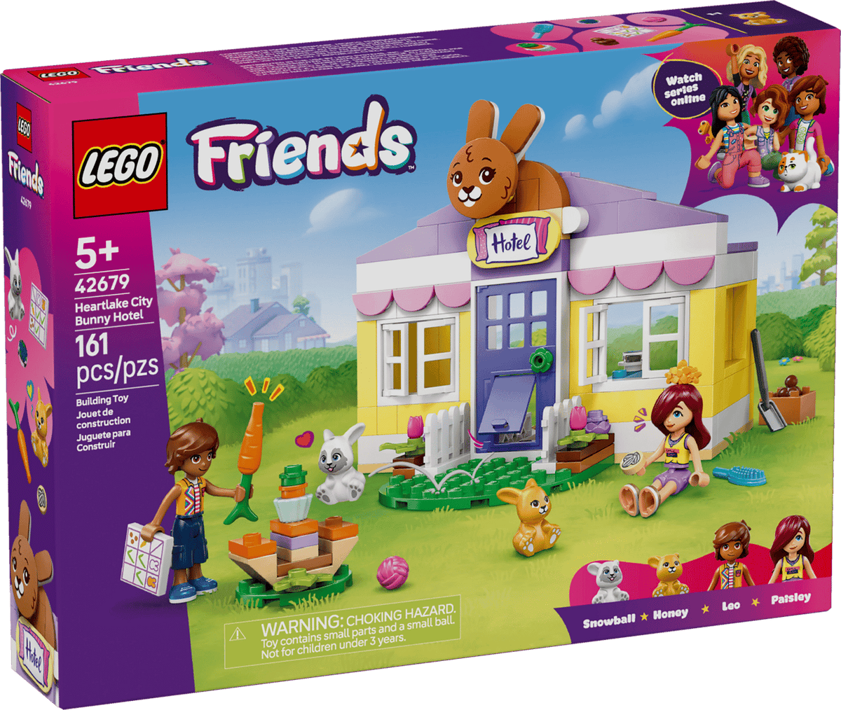 Heartlake City Bunny Hotel- 161 Pcs