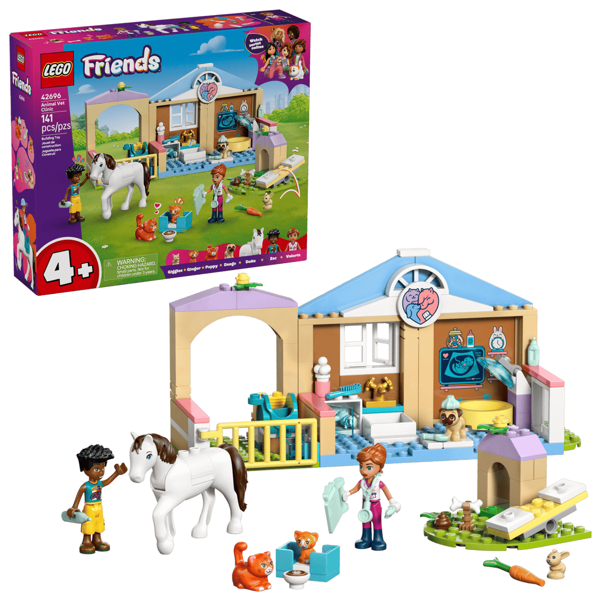 Animal Vet Clinic- 141 Pcs