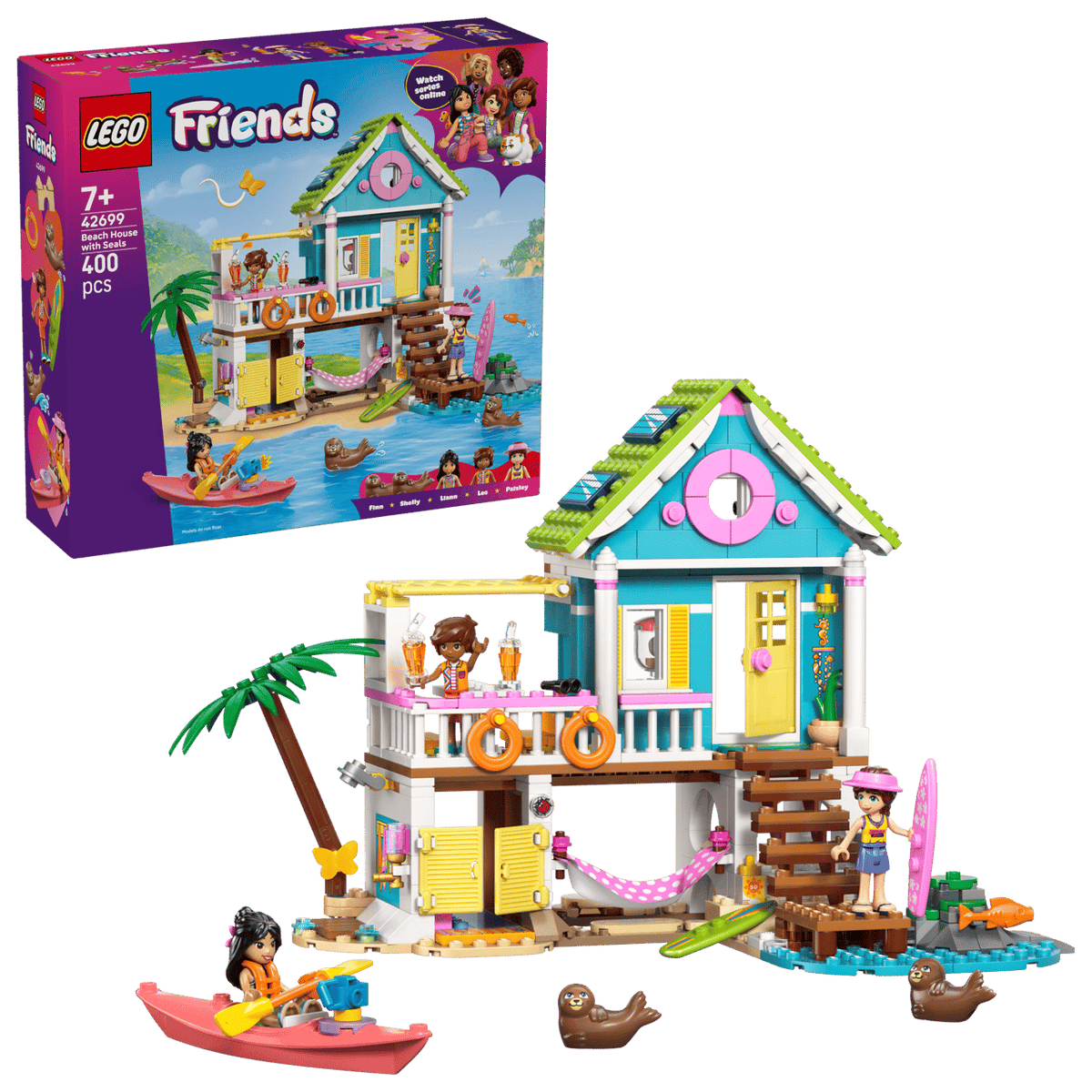 Beach House with Seals- 400 Pcs
