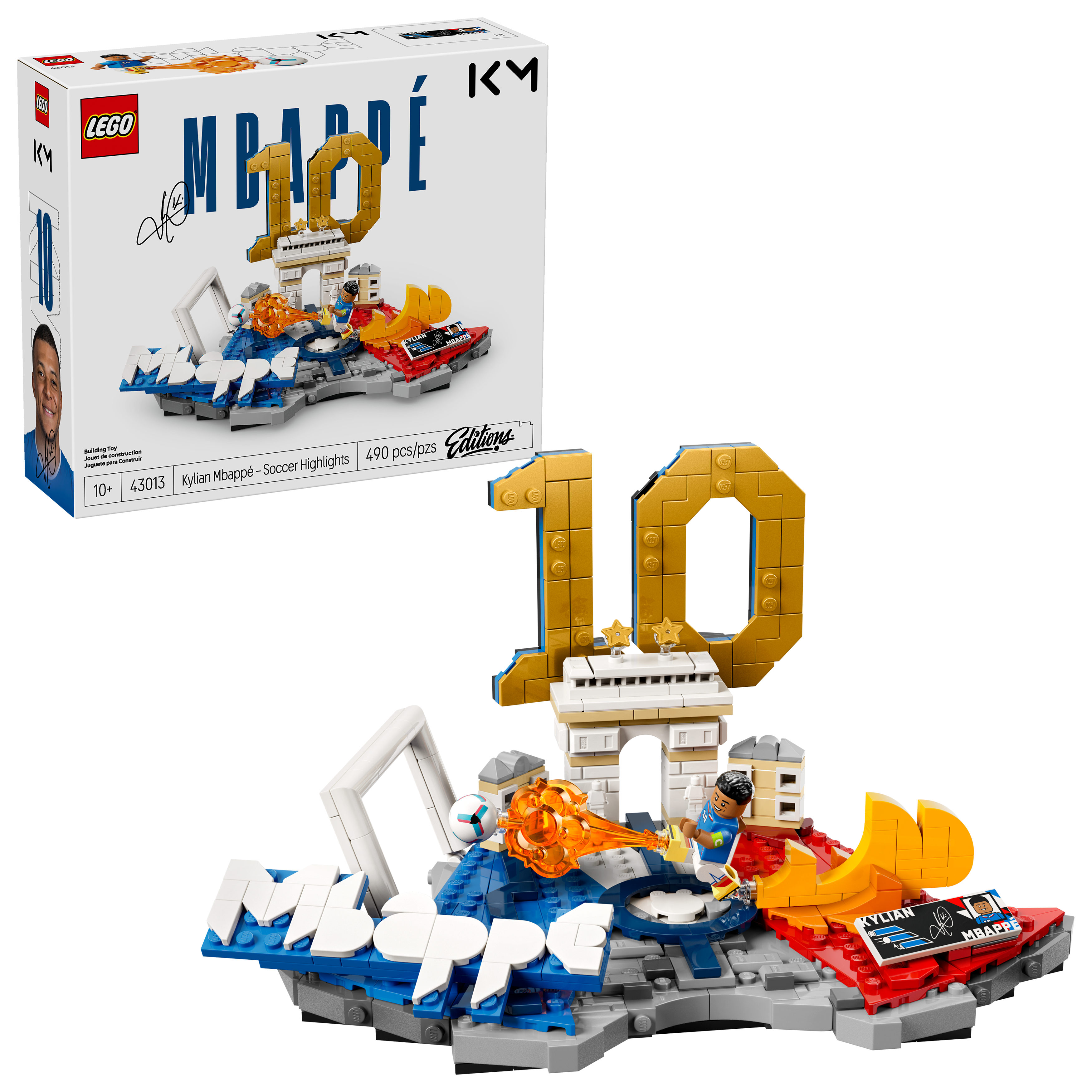 LEGO® Editions Kylian Mbappé – Football Highlights