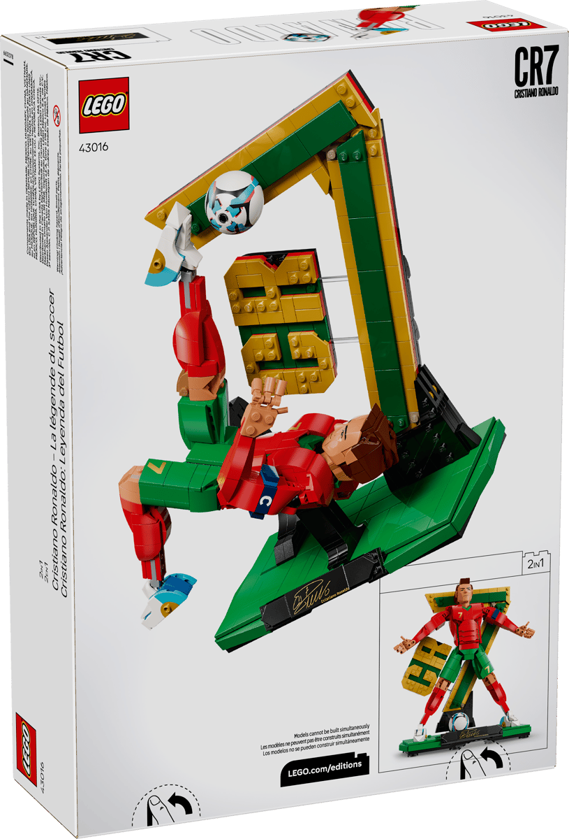 LEGO® Editions Cristiano Ronaldo – Football Legend