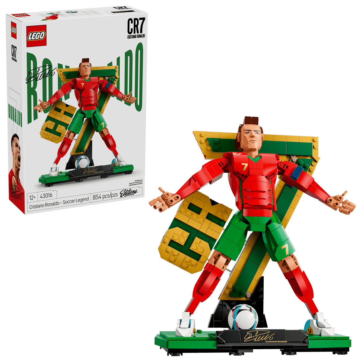 LEGO® Editions Cristiano Ronaldo – Football Legend