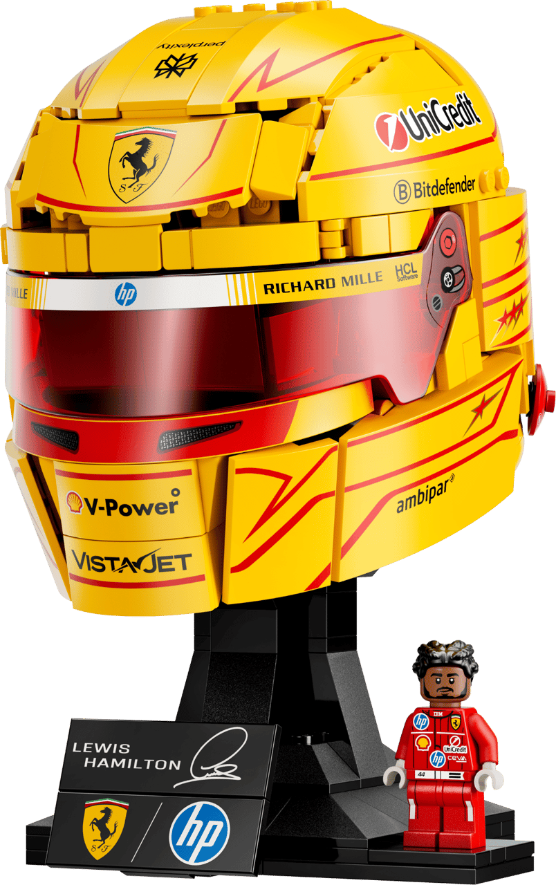 Scuderia Ferrari HP Lewis Hamilton Helmet- 884 Pcs