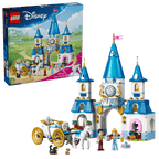 Cinderella's Castle & Horse Carriage- 596 Pcs