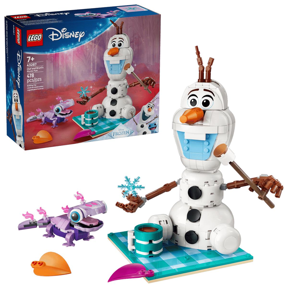 Olaf and Bruni's Picnic Fun- 478 Pcs