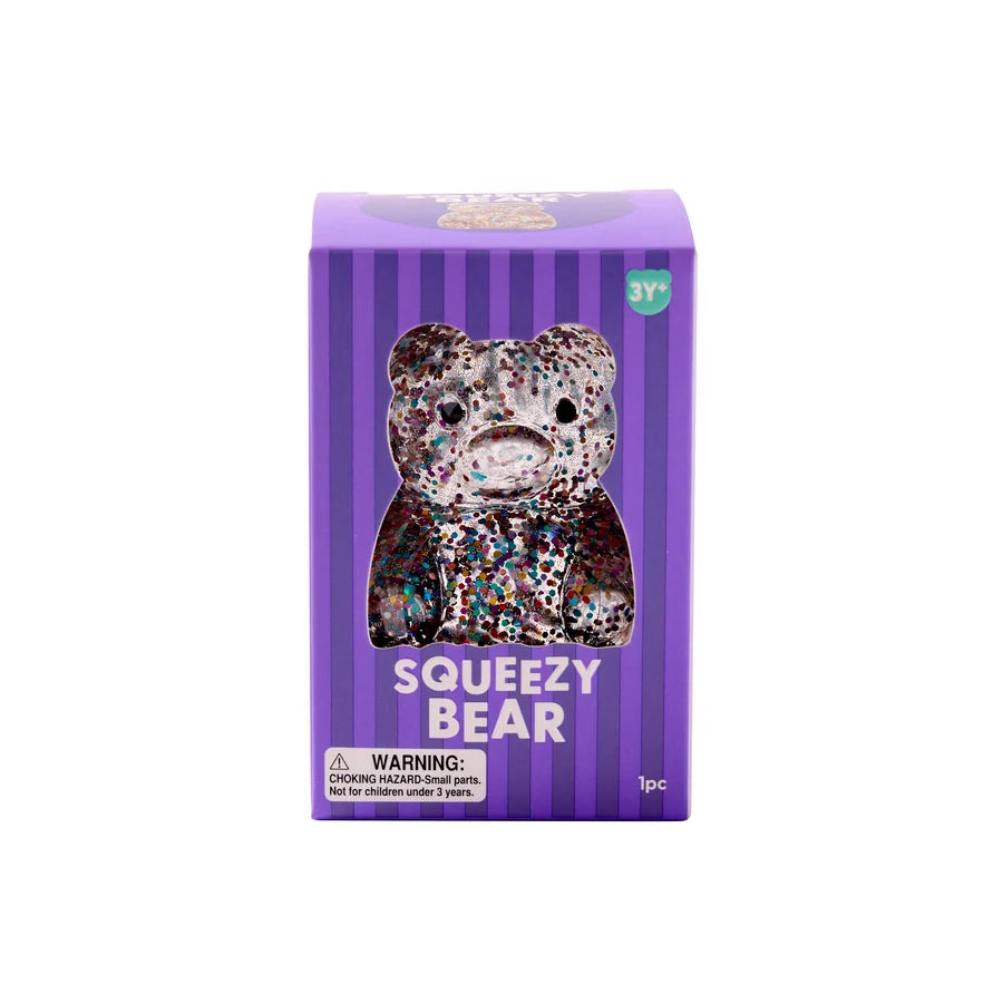 J'Adore Squeezy Bear-Purple