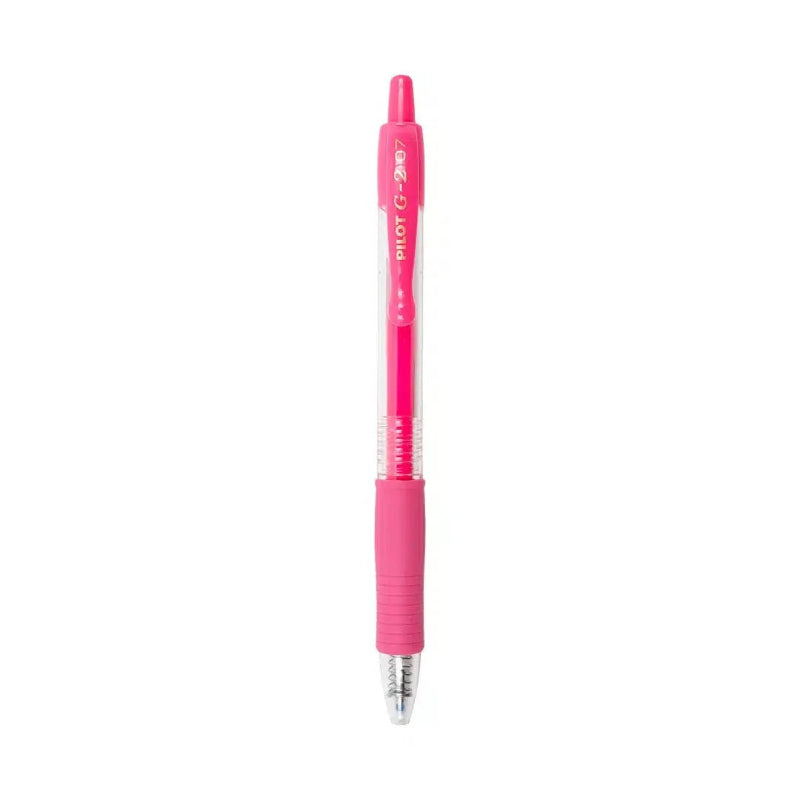 Pilot G2 Gel Pen Fine Neon Pink 0,7mm