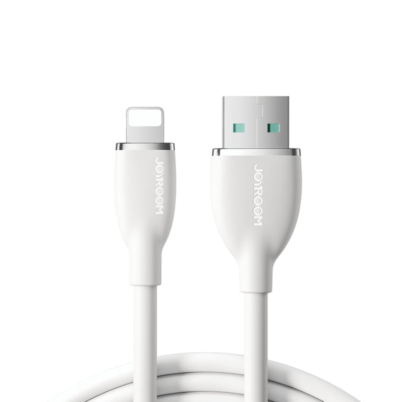 Sa29-al3 Silicone Cable Lightning 3A 1. 2m White