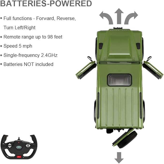 RASTAR - 1:14 Land Rover Defender