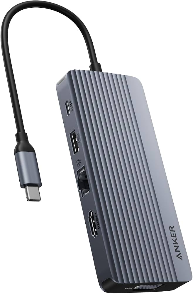 Anker USB-C Hub (10-in-1, Dual display)