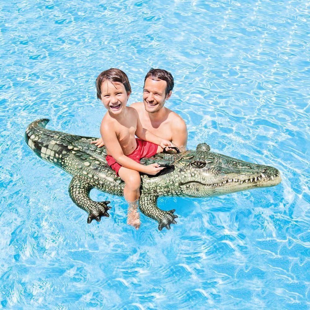 Intex-Realistic Gator Ride-On