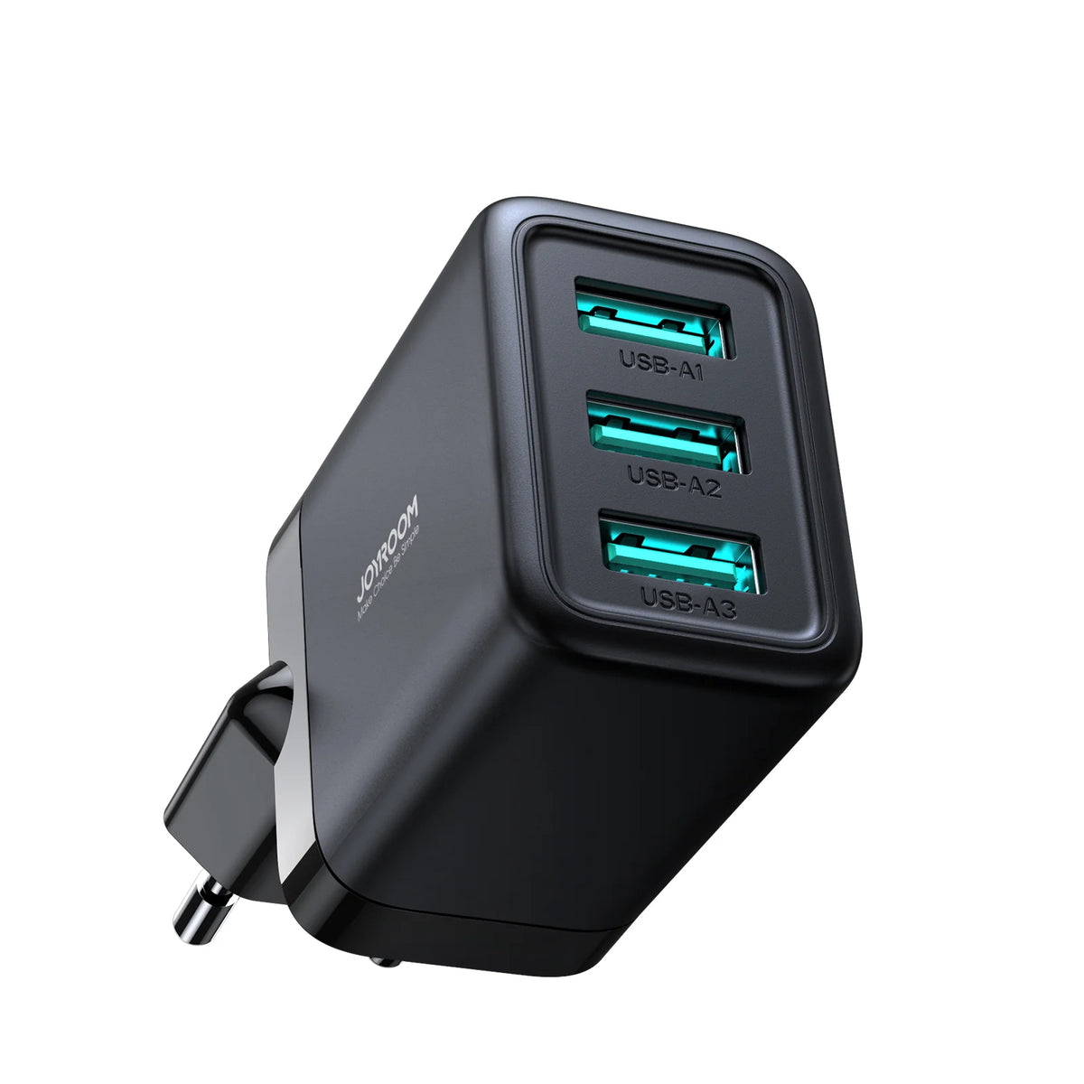 JOYROOM JR-TCN02 3. 4A 3usb Charger - Black(us)