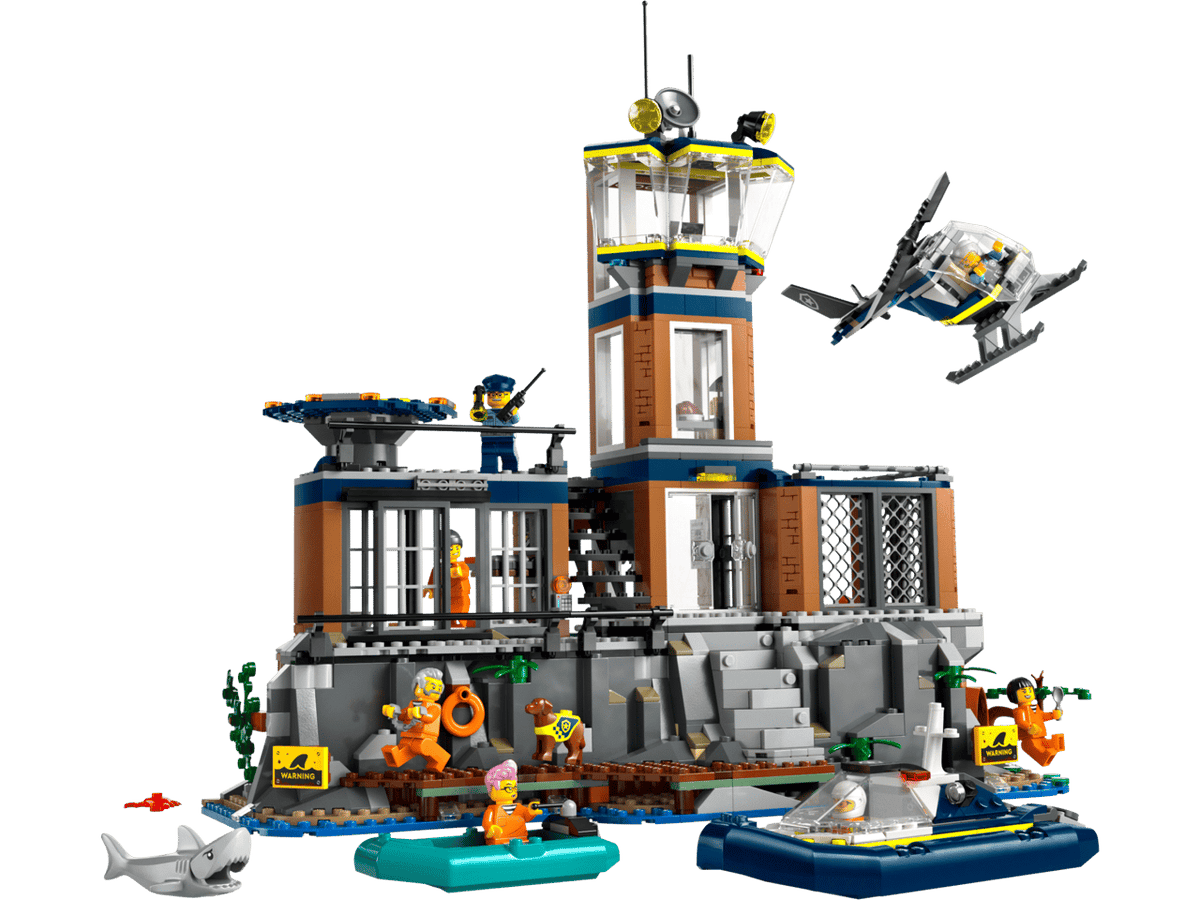 Police Prison Island- 980 Pcs