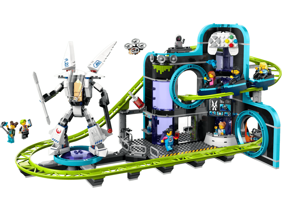 Robot World Roller-Coaster Park- 986 Pcs