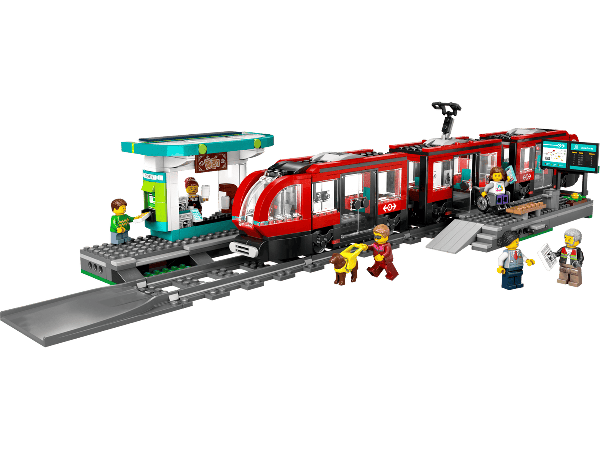 Downtown Streetcar and Station- 811 Pcs
