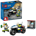 Police Motorcycle Chase- 65 Pcs