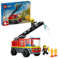 Fire Ladder Truck- 82 Pcs