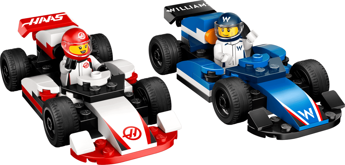 F1 Williams Racing & Haas F1 Race Cars- 92 Pcs