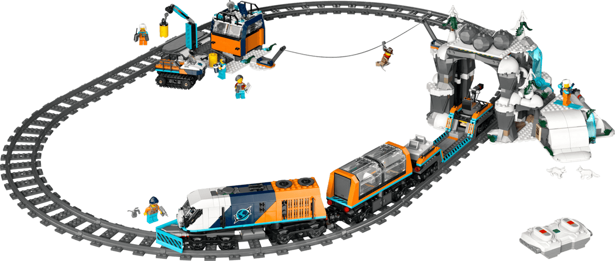 Explorers' Arctic Polar Express Train- 1517 Pcs