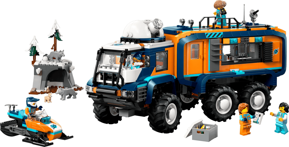 Arctic Explorer Science Lab Truck- 1064 Pcs