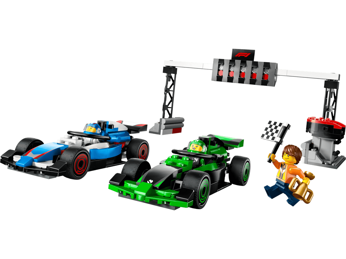 F1 Grid with VCARB & Sauber Race Cars- 313 Pcs