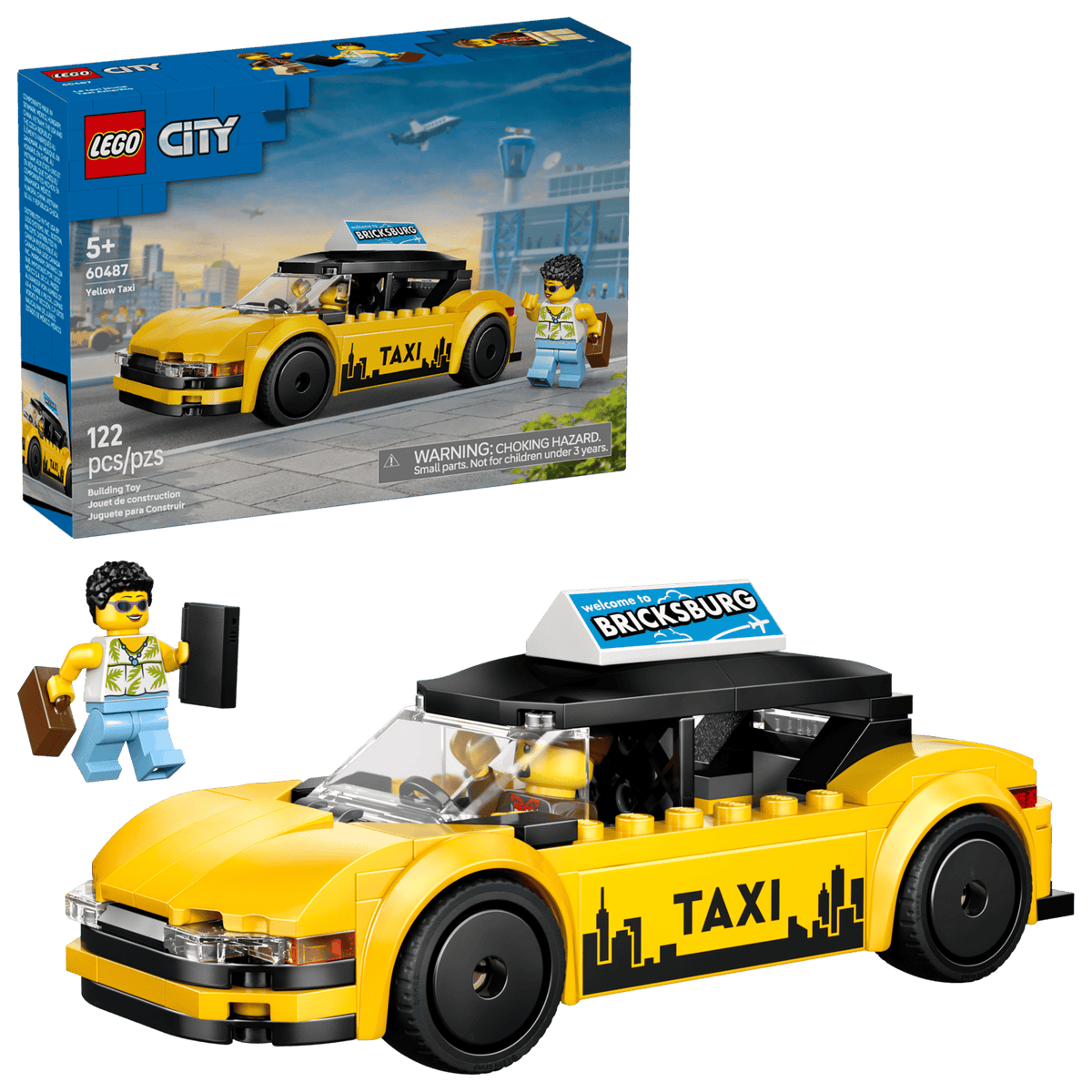 Yellow Taxi- 122 Pcs
