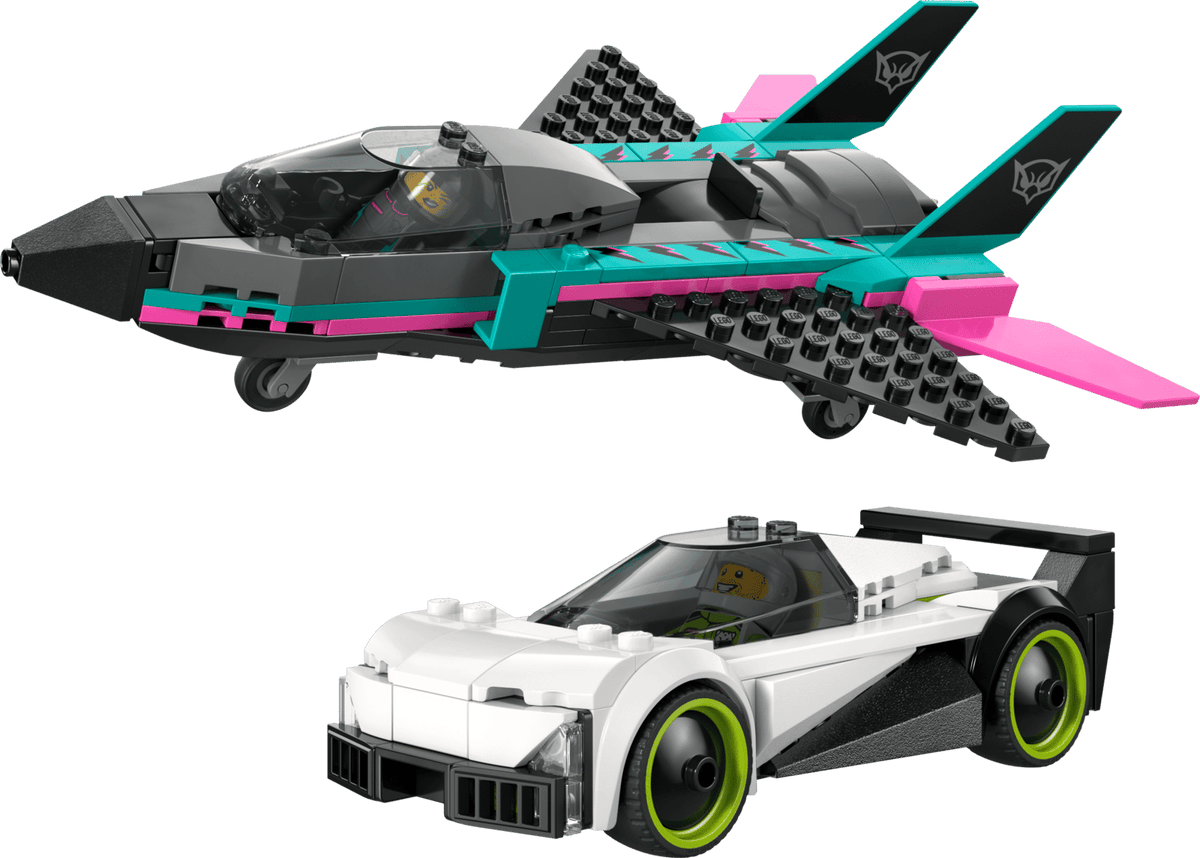 Jet vs. Car- 259 Pcs