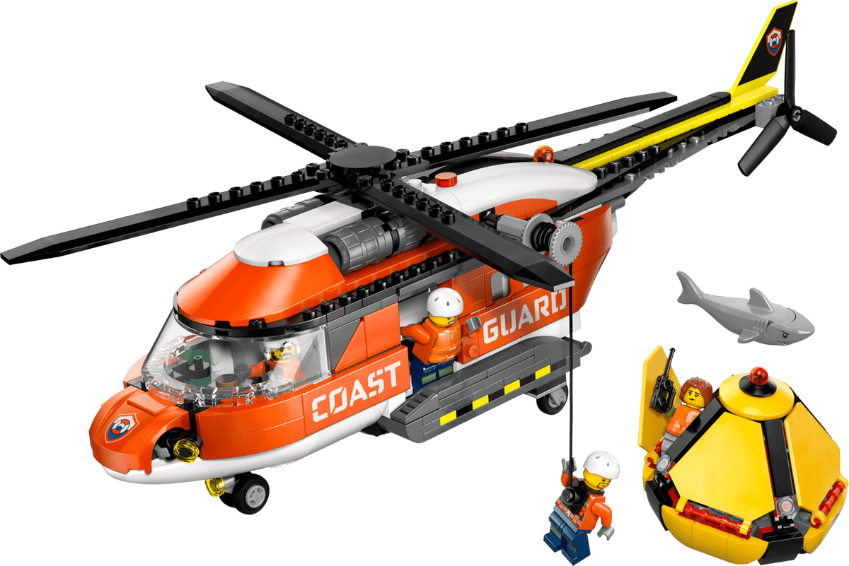 Coast Guard Helicopter- 551 Pcs
