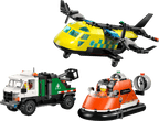Airplane, Service Truck & Hovercraft Remix- 990 Pcs