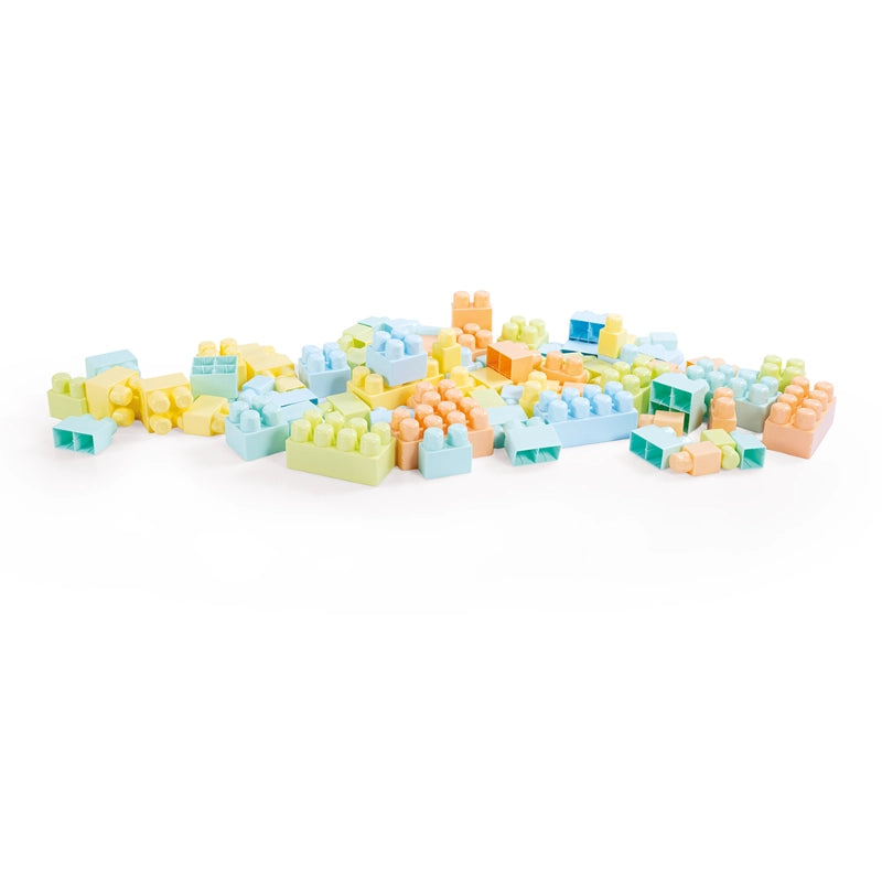 Dolu Colour Big Blocks In Plastic Box- 85 Pcs (Pastel Colors)