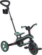 Globber Explorer Trike Foldable 4 In 1 Olive