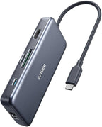 Anker USB C Hub, (7-in-1 Multi-Port USB Adapter) for Laptops