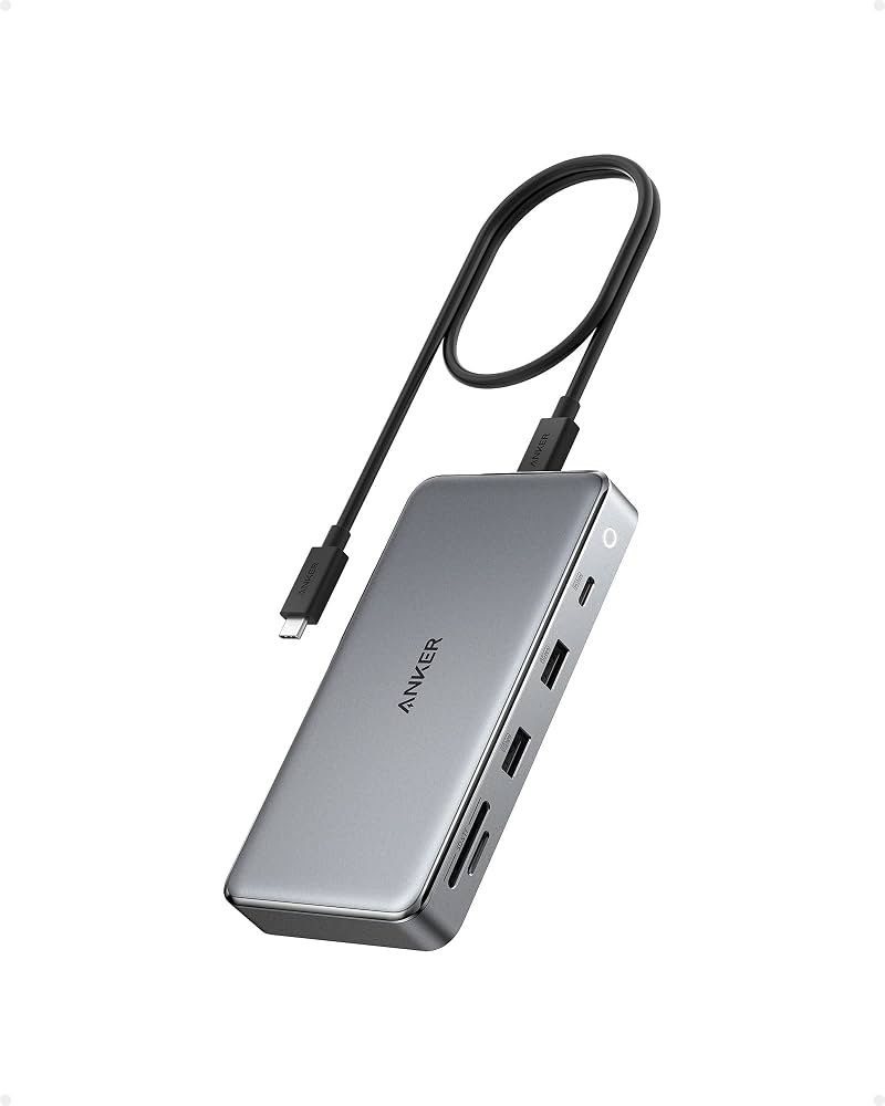 Anker USB-C Hub (10-in-1, Dual display)